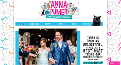 Desktop Screenshot of annapumerphotography.com